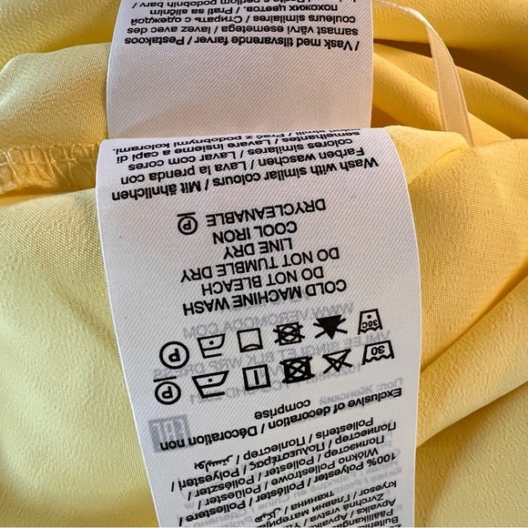 Vero Moda Lee Knot-Front Dress SZ XL - Picture 5 of 6